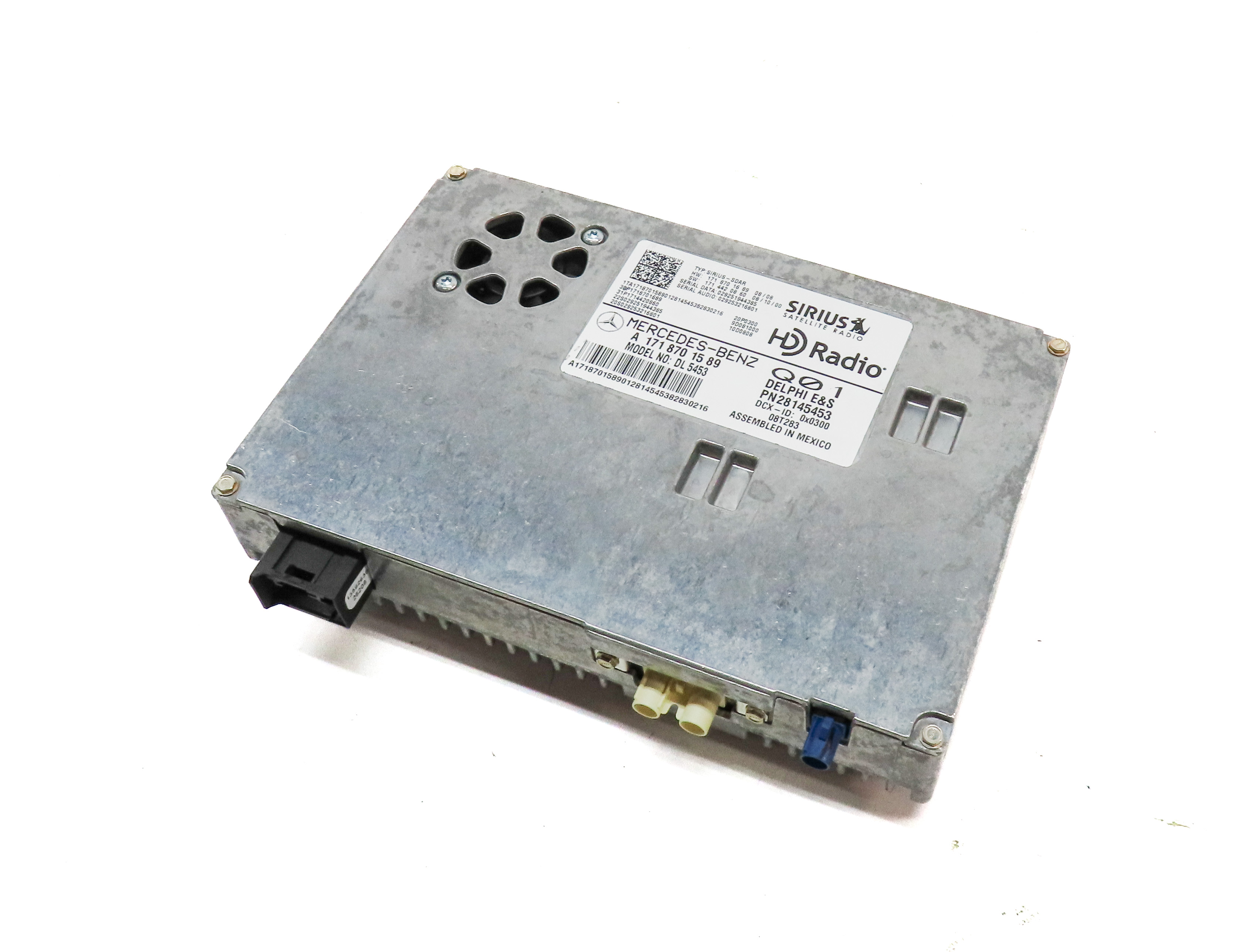 2009 MERCEDES ML320 (W164) SIRIUS SATELLITE RADIO CONTROL MODULE — exact item pictured